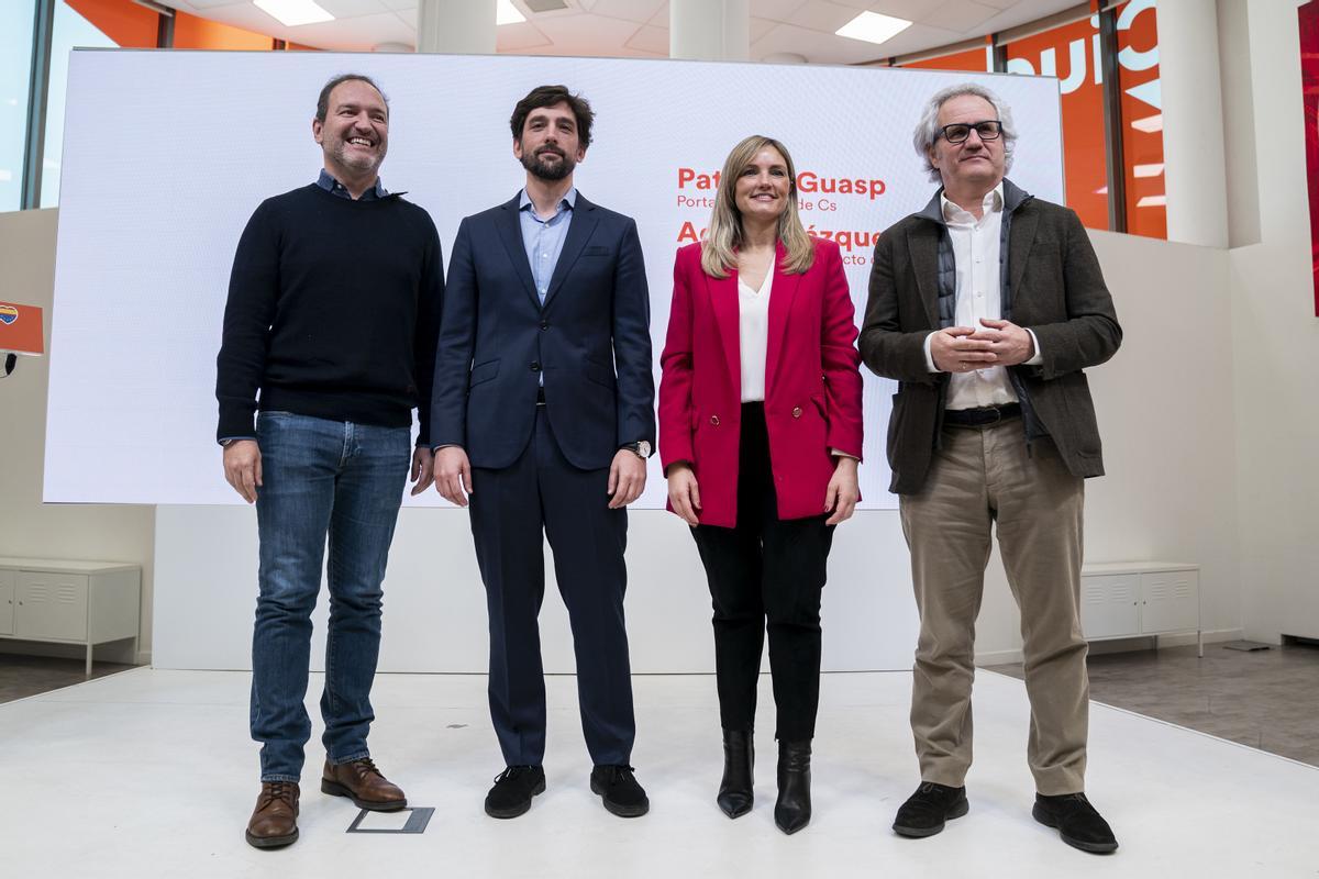 La nueva Ejecutiva de Ciudadanos.