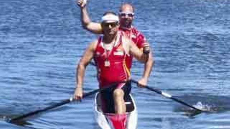 Pepe Naranjo y José Ramón Luelmo, subcampeones mundiales de C2 2.000.