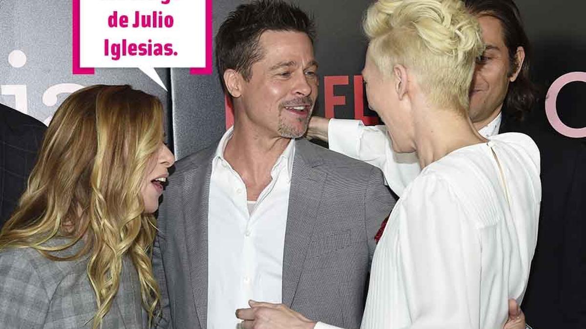 Brad Pitt en el estreno de Onja