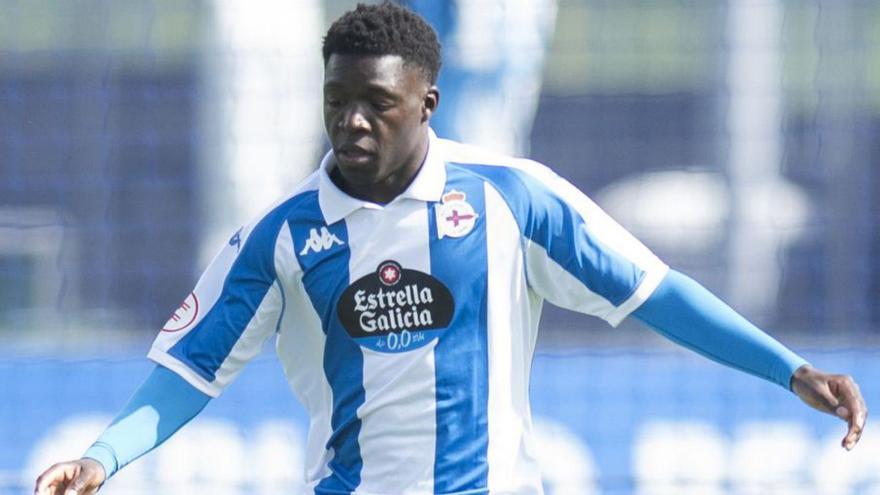 Mane, en un partido en Abegondo. | Casteleiro/Roller Agencia