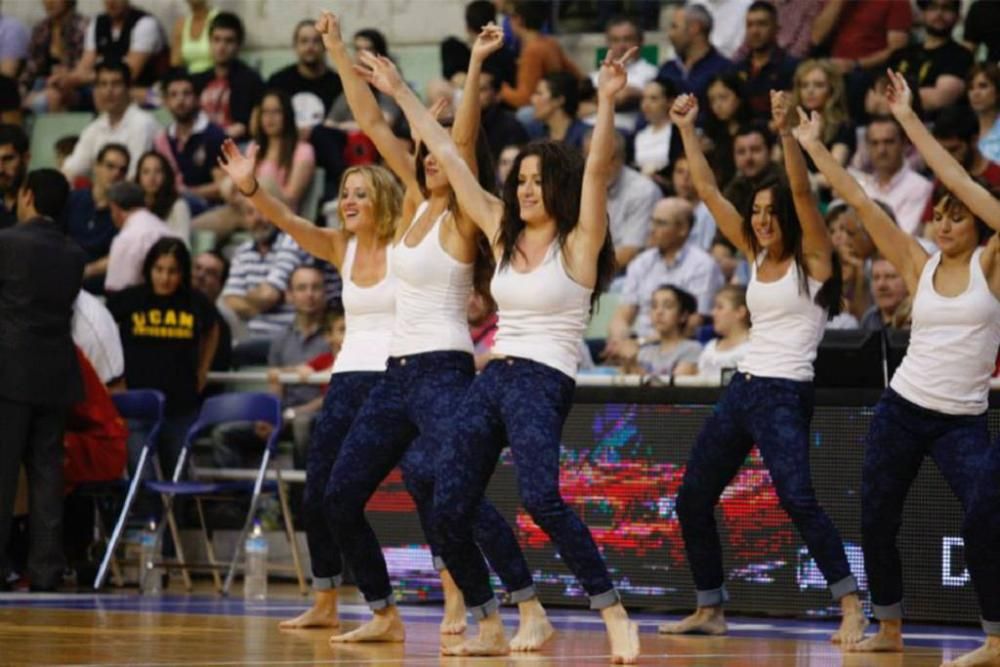 Las cheerleaders del CB Murcia, desde sus comienzo