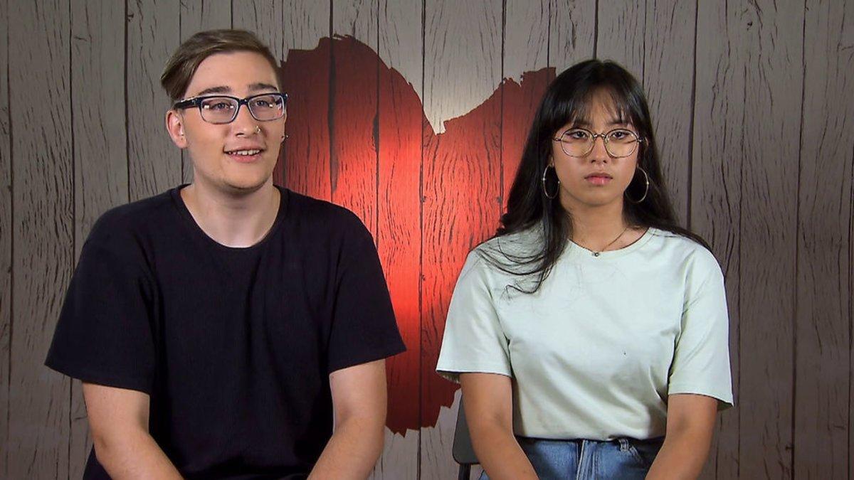 Noé y Alejandra en 'First Dates'