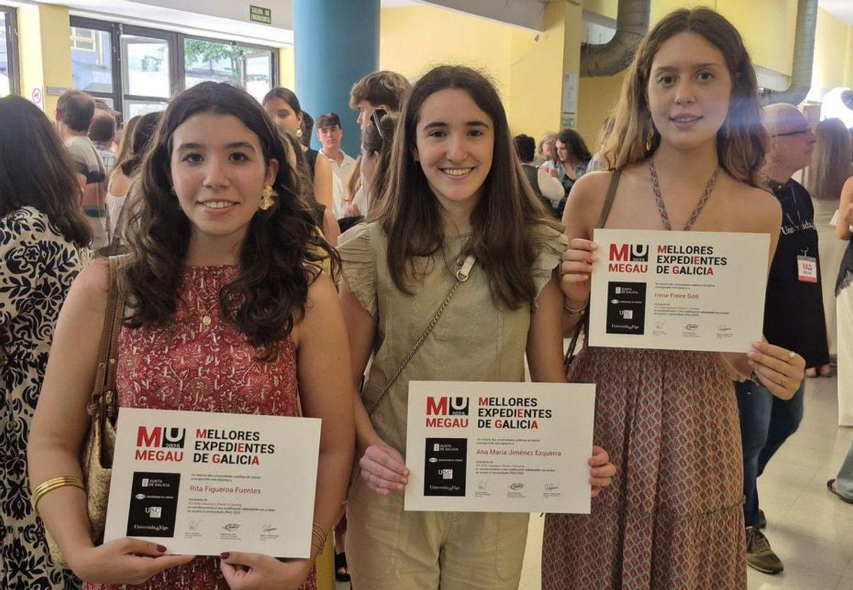 Los mejores de la PAU, un «éxito colectivo» y un «orgullo» para Galicia