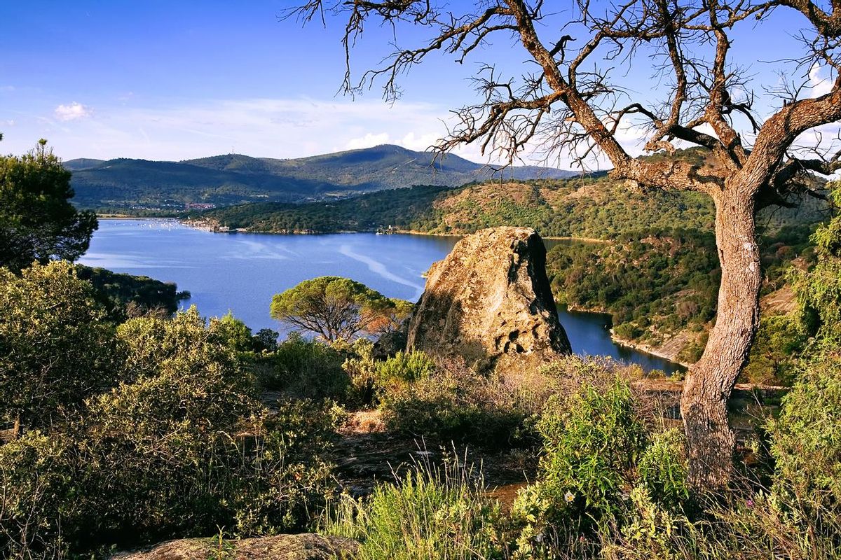Embalse de San Juan en San Martín de Valdeiglesias