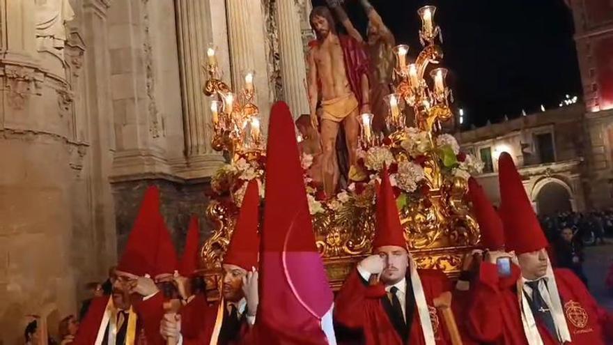El paso de 'La Coronación de Espinas', en Belluga este Sábado de Pasión en Murcia