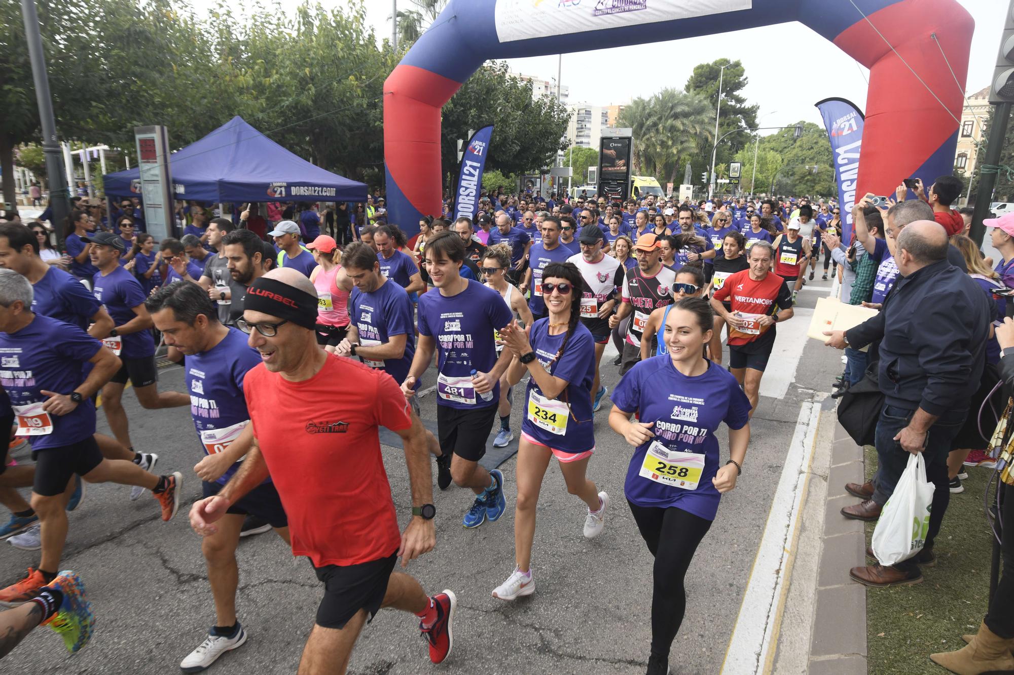 Carrera contra el cáncer de páncreas en Murcia