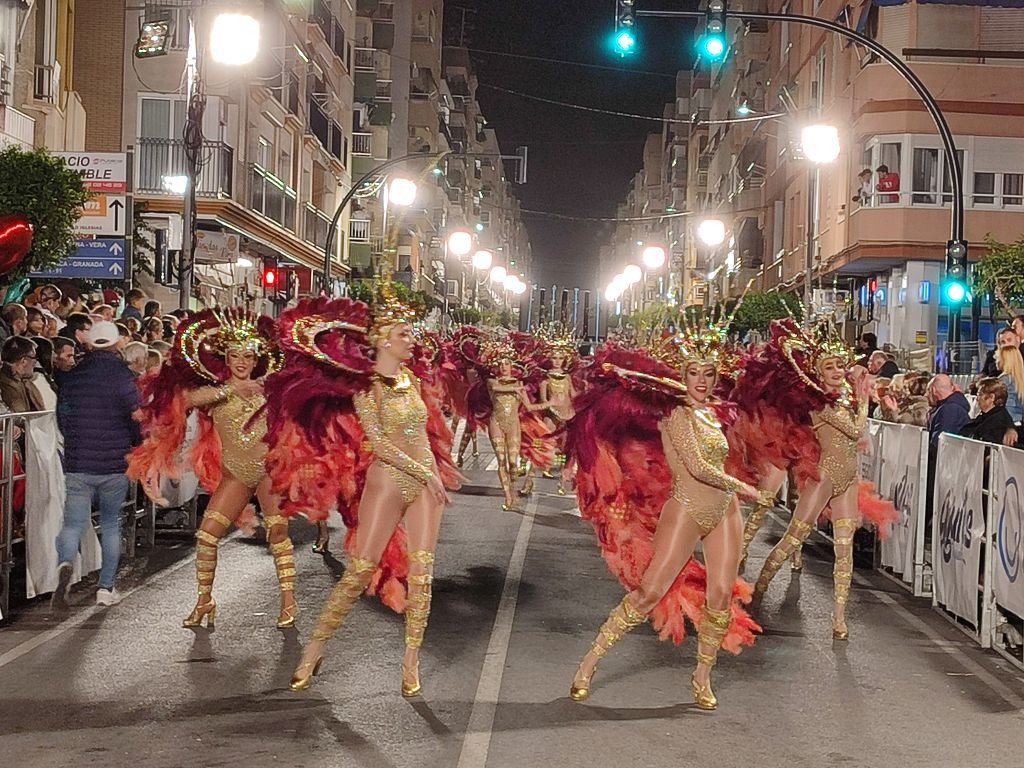 Revive la última noche del Carnaval de Águilas 2024, en imágenes