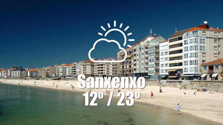 El tiempo en Sanxenxo: previsión meteorológica para hoy, sábado 24 de mayo