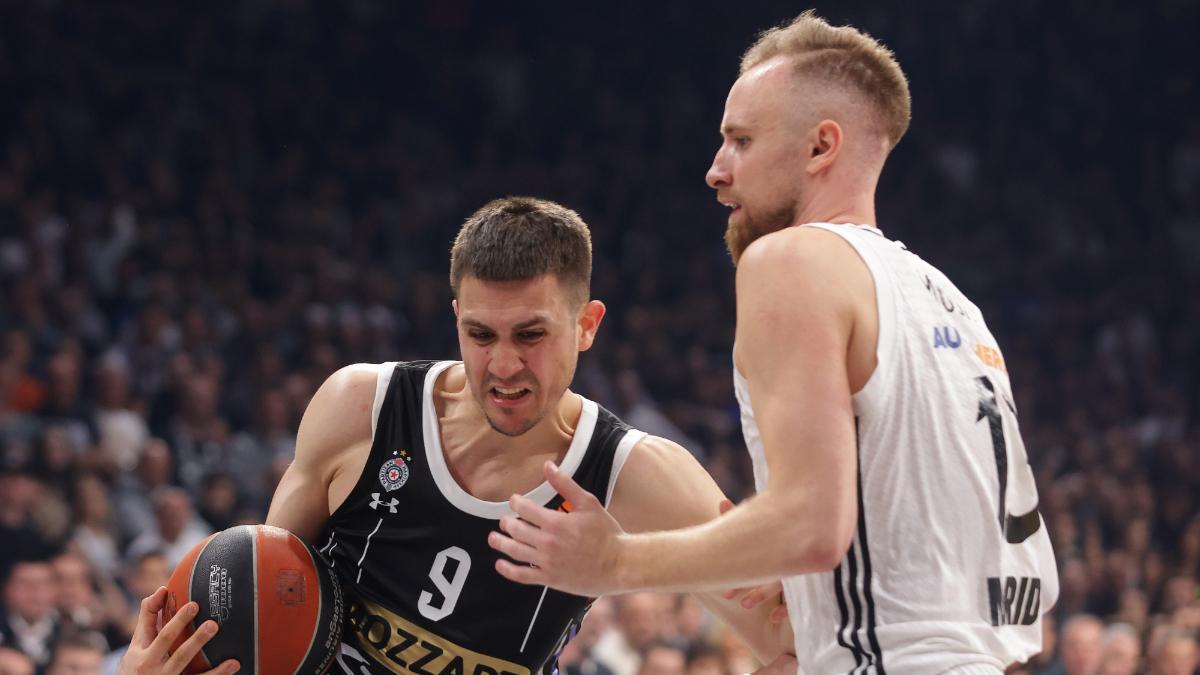 El Real Madrid, en su visita al Partizán en la jornada 34