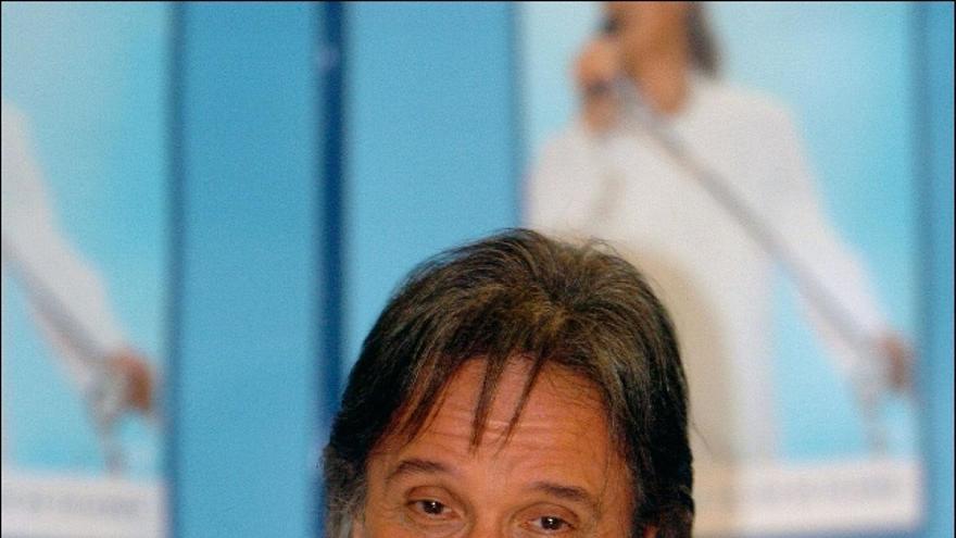 El cantante más popular de Brasil, Roberto Carlos.