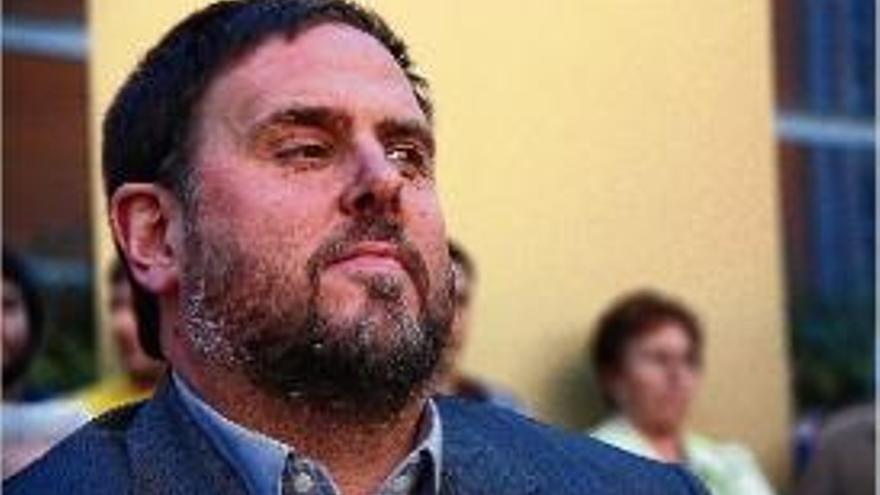 El president d&#039;ERC, Oriol Junqueras.