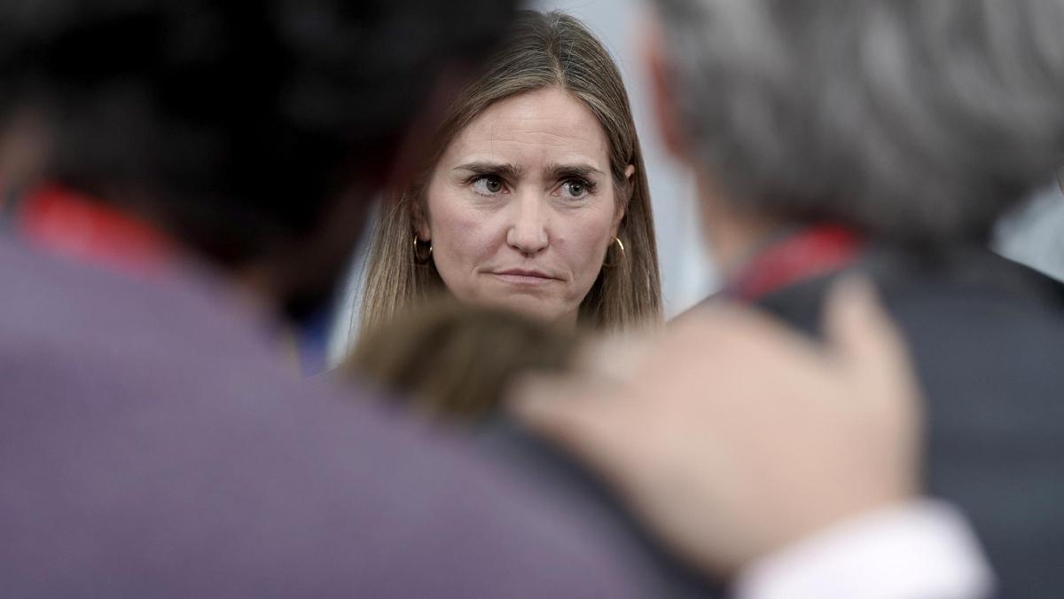 Sara Aagesen durante la rueda de prensa posterior al Consejo de Ministros.