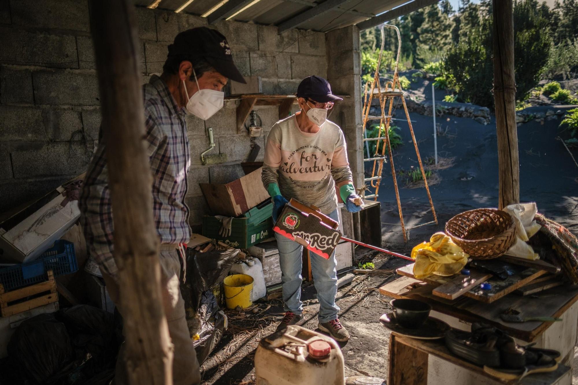 Regreso a sus hogares de los desplazados por el volcán de La Palma