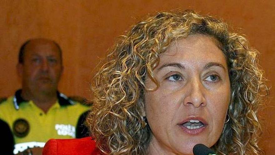 La ex alcaldesa socialista de Dénia Paqui Viciano