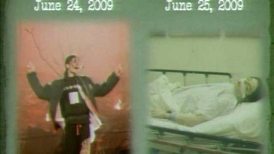 La imagen del cadáver de Michael Jackson marca el inicio del juicio