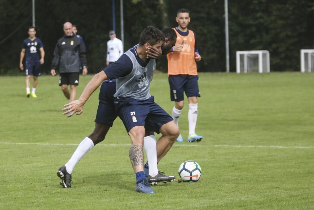 Entrenamiento del Oviedo