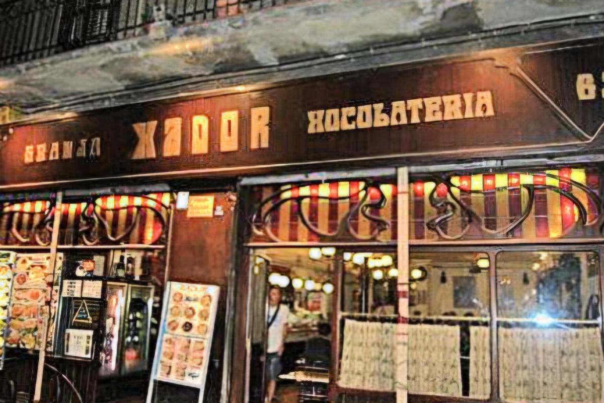 Antigua imagen de la Granja Xador de Argenteria.