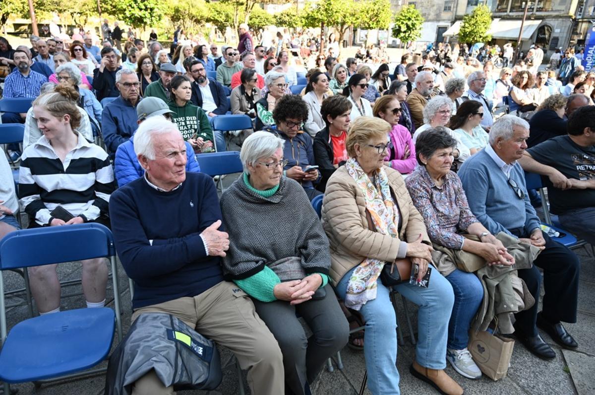 Público asistente ao recital