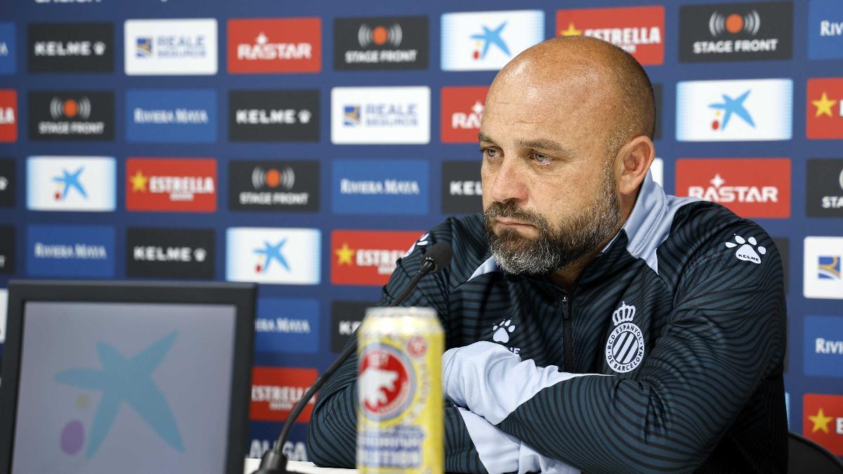Manolo González, técnico del RCD Espanyol