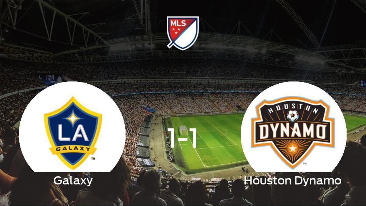 El LA Galaxy salva un punto ante el Houston Dynamo (1-1)