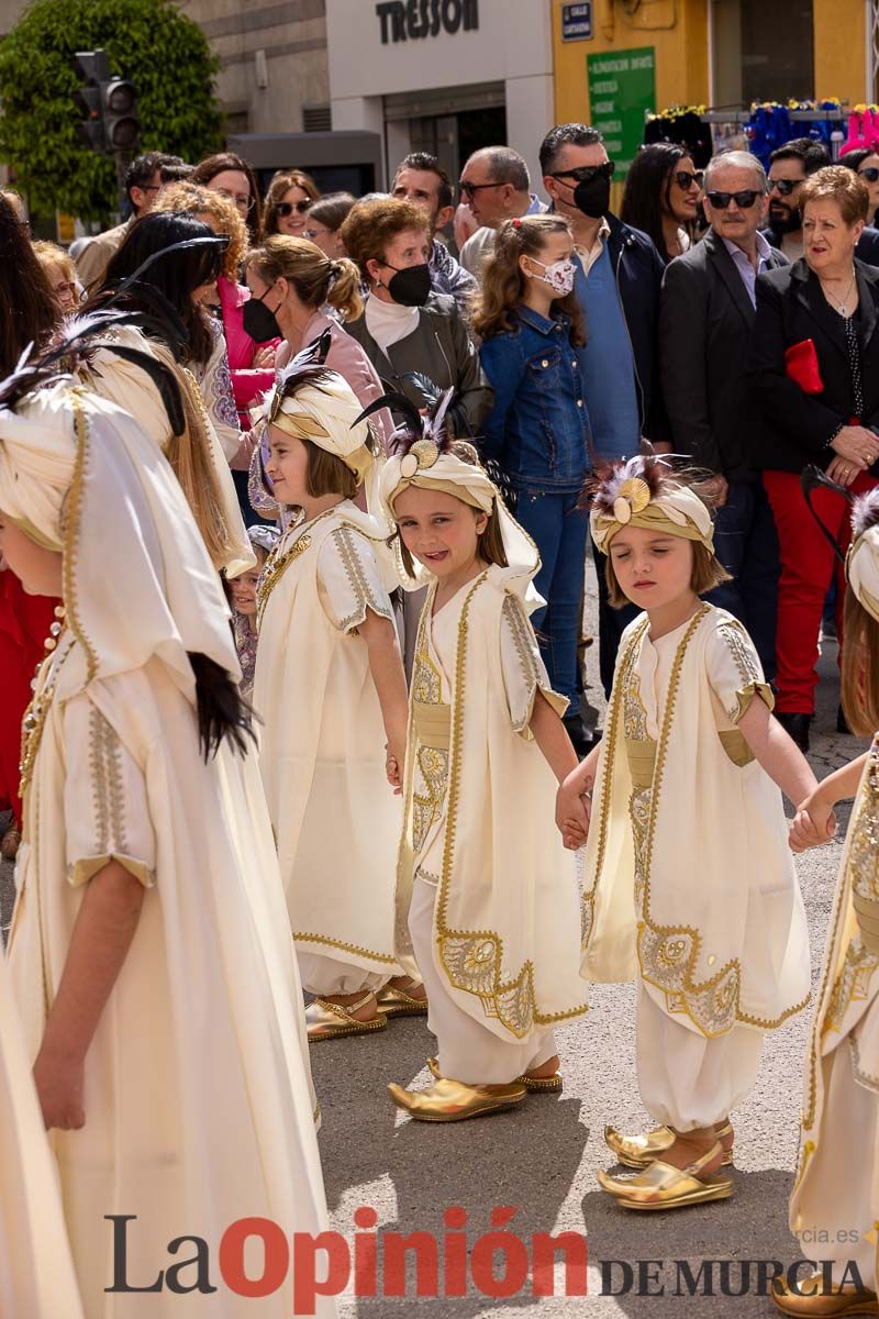 Desfile infantil en las Fiestas de Caravaca (Bando Moro)