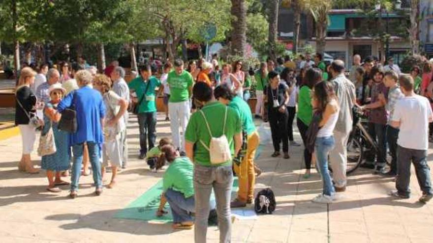 La calle se convierte en escuela