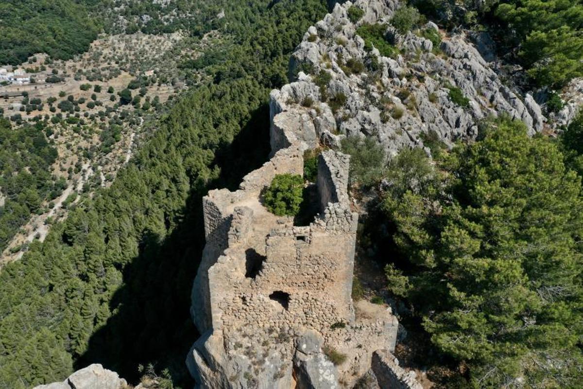 La Torre de sa Cova, que «nunca ha sido restaurada». | CEDIDA POR AL RUM