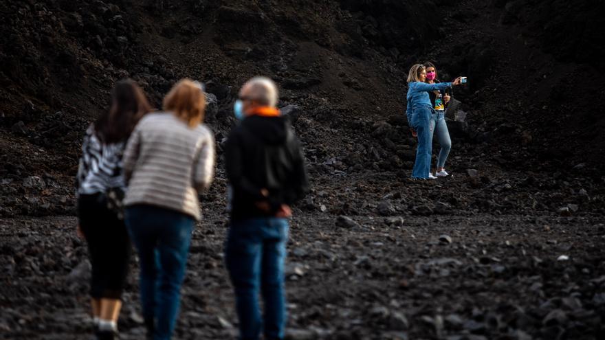 El Cabildo diseña un sendero para contemplar el cono del volcán de La Palma