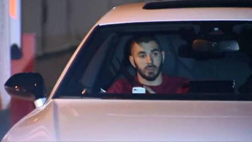 Benzema sigue con su proceso de recuperación en Valdebebas