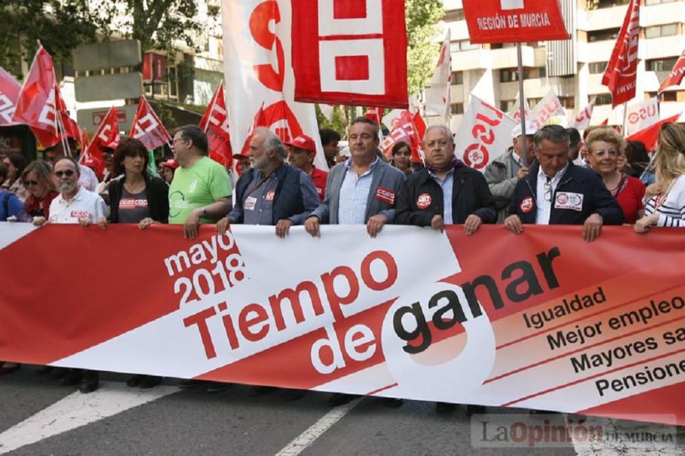 Manifestación del 1 de mayo en Murcia