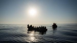 Un rescate de Open Arms en el Mediterráneo.