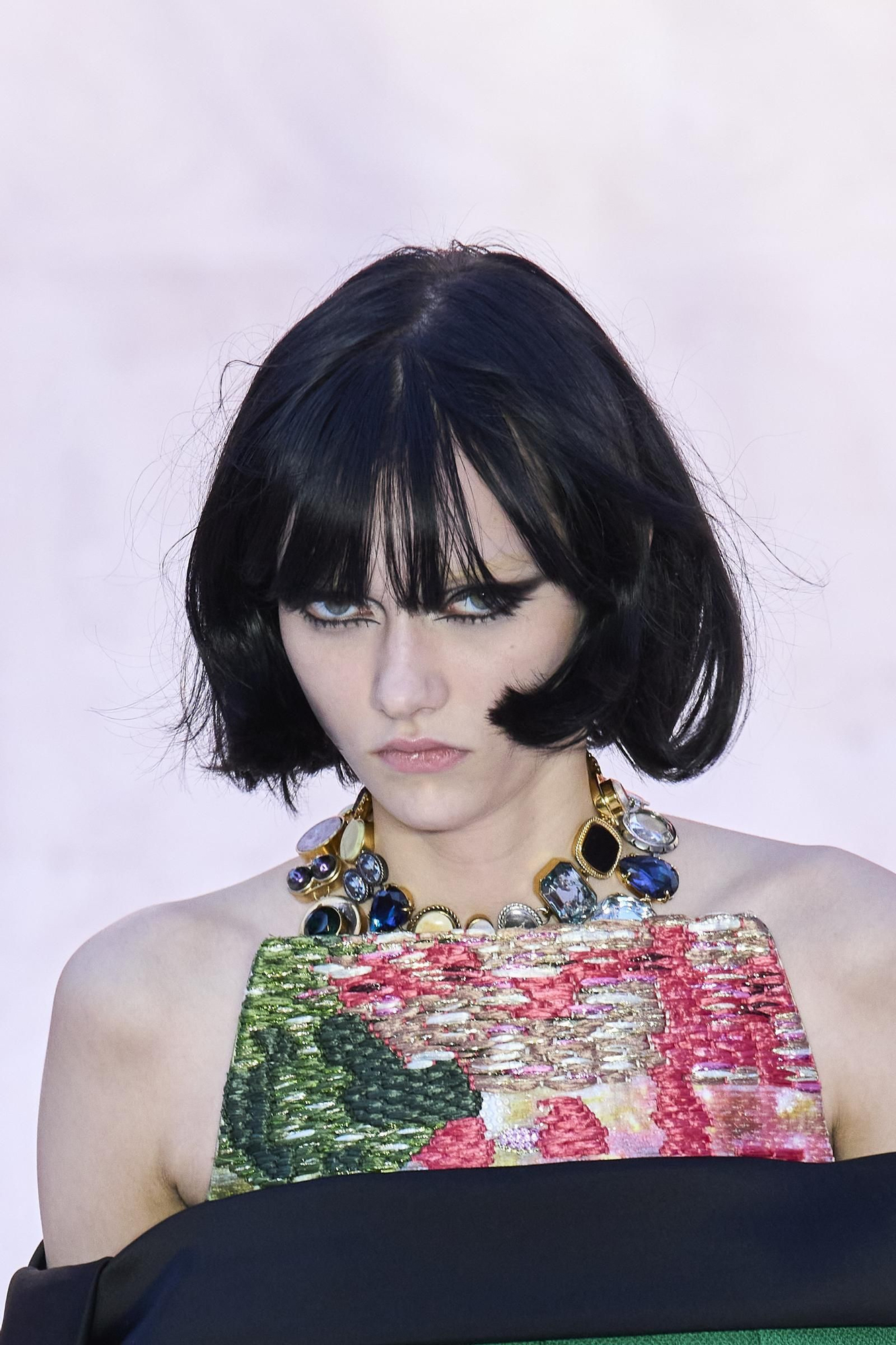 El eyeliner en el desfile de Louis Vuitton