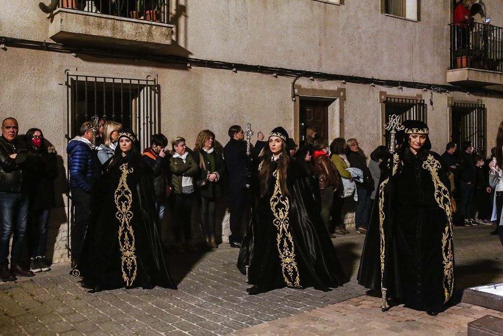 Semana Santa de Lorca 2022: Virgen de la Soledad del Paso Negro, iglesia y procesión