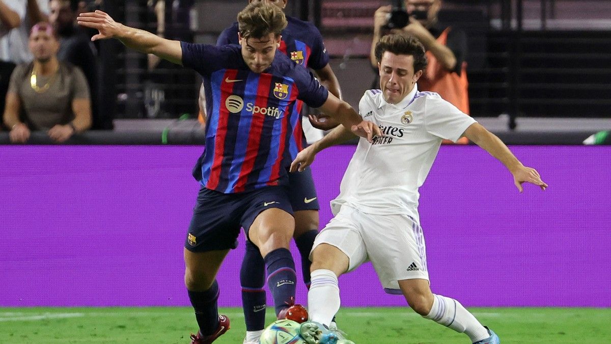 Odriozola en el partido amistoso del pasado mes de julio