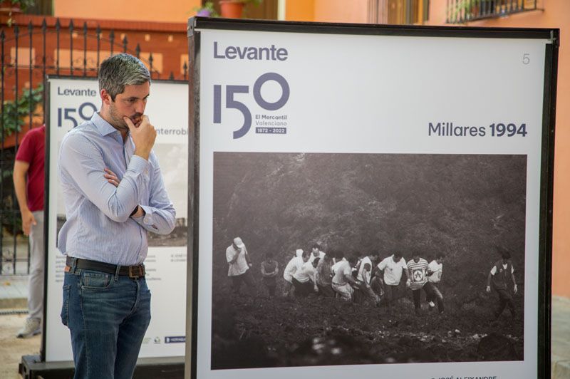 Inauguración de la exposición del 150 aniversario de Levante-EMV en Requena