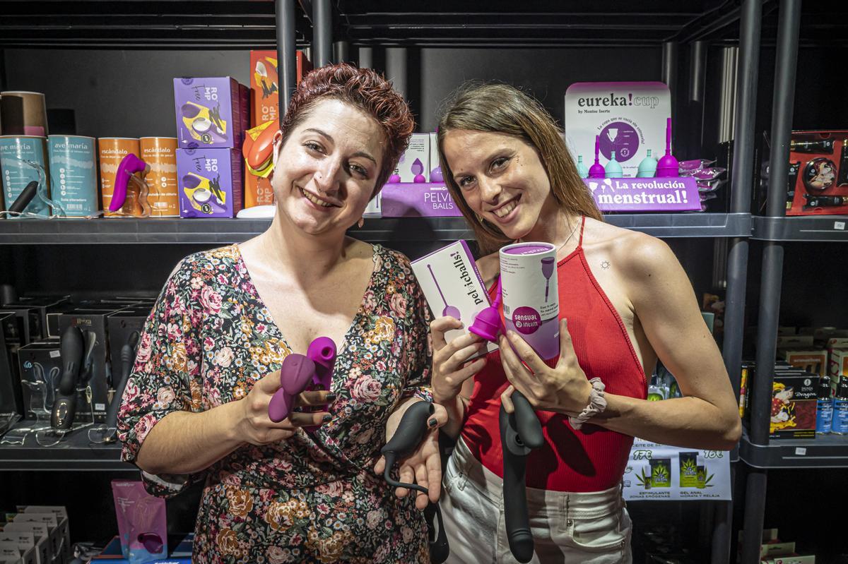 Ambiente en la primera jornada del Salón Erótico