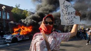 Protestas en Los Ángeles por las deportaciones de Trump