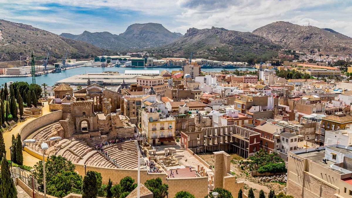 Teatro Romano de Cartagena (Murcia, España)