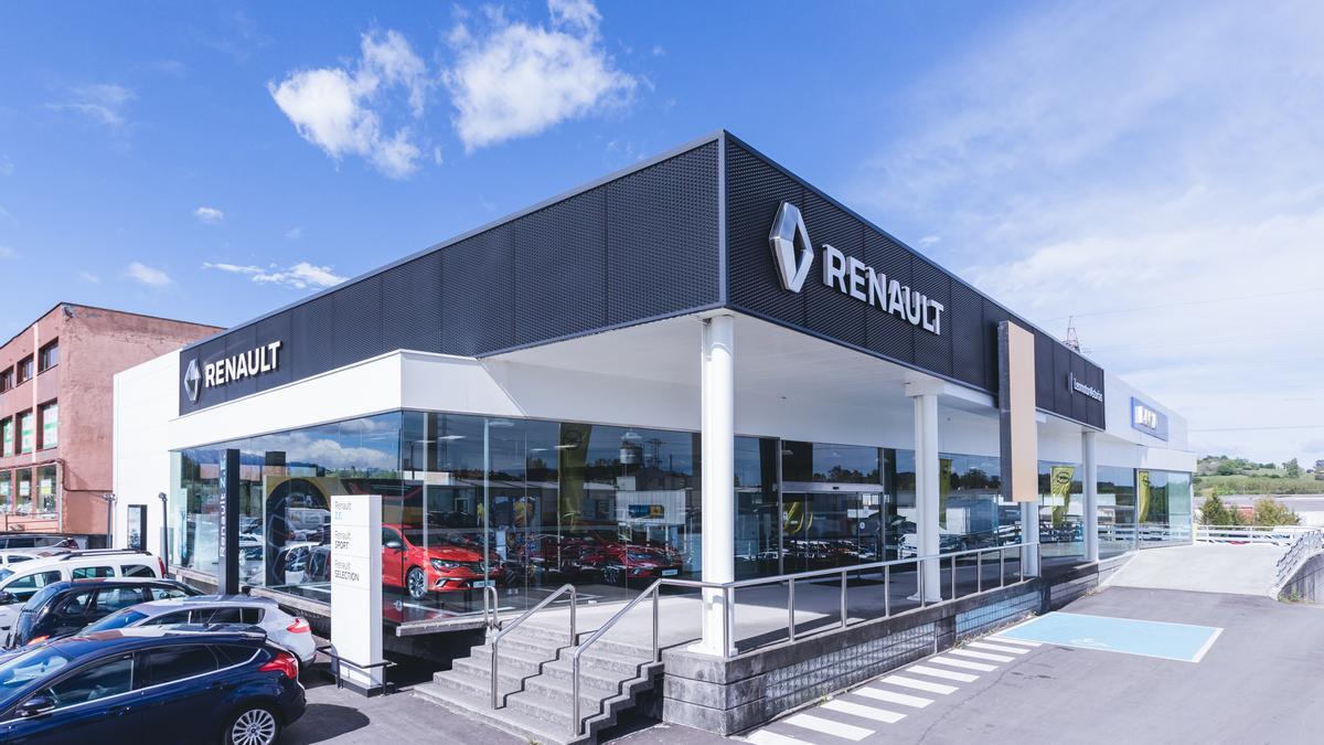 Instalaciones del concesionario Renault Leomotor en Lugones