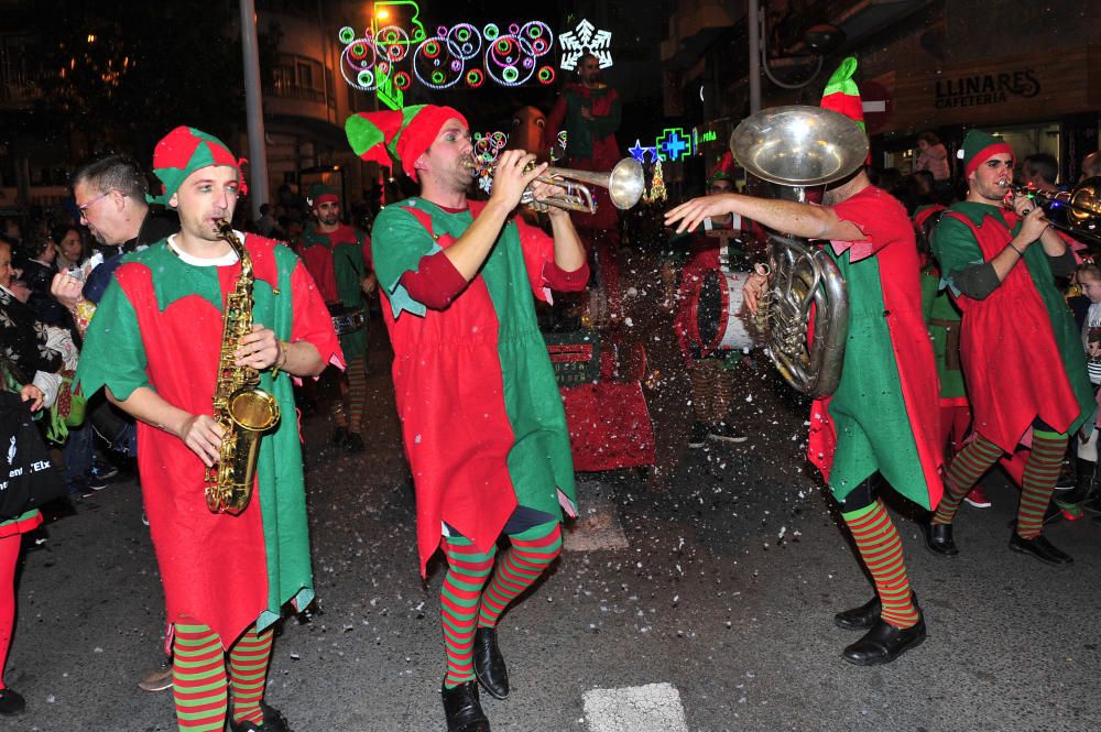 Cabalgata de Papá Noel en Elche