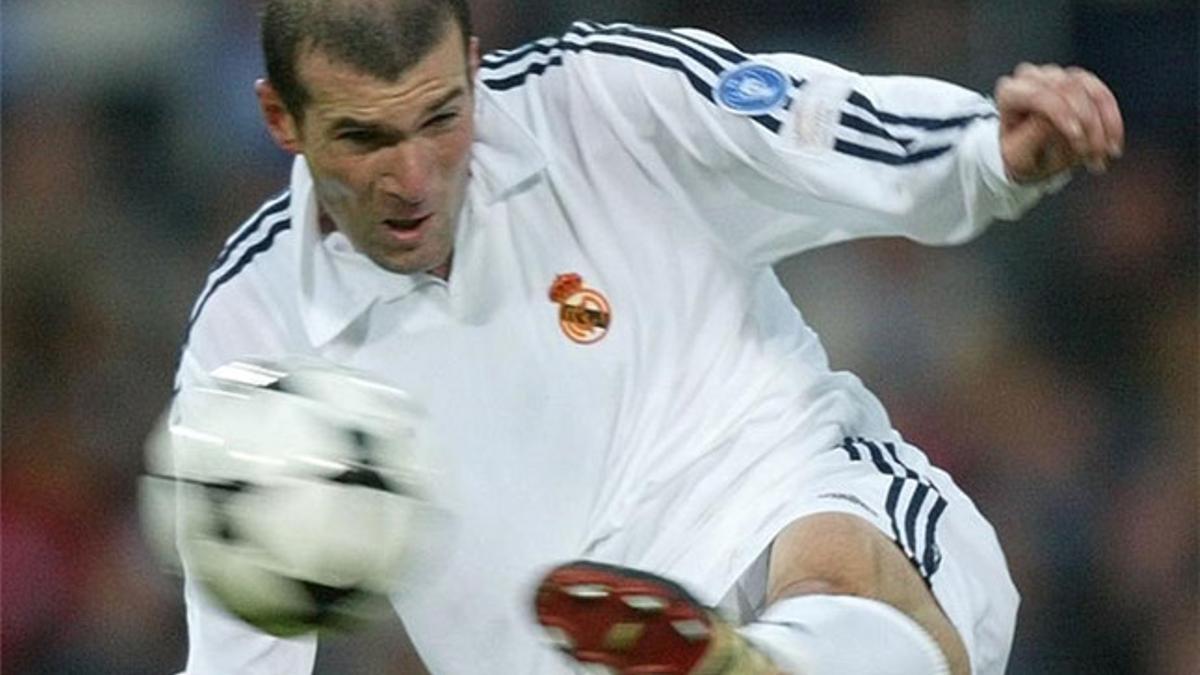 Zinedine Zidane dejó este gesto en la novena Champions del Real Madrid