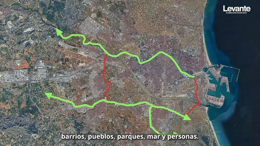 Así será el nuevo gran parque inundable de 1.500 hectáreas que absorberá el agua de las riadas en Valencia