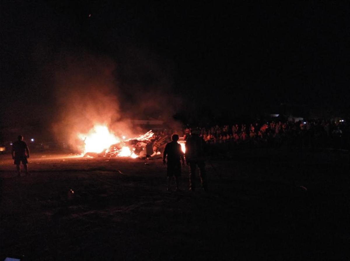 Cremà de la Hoguera Lloixa de Sant Joan d''Alacant