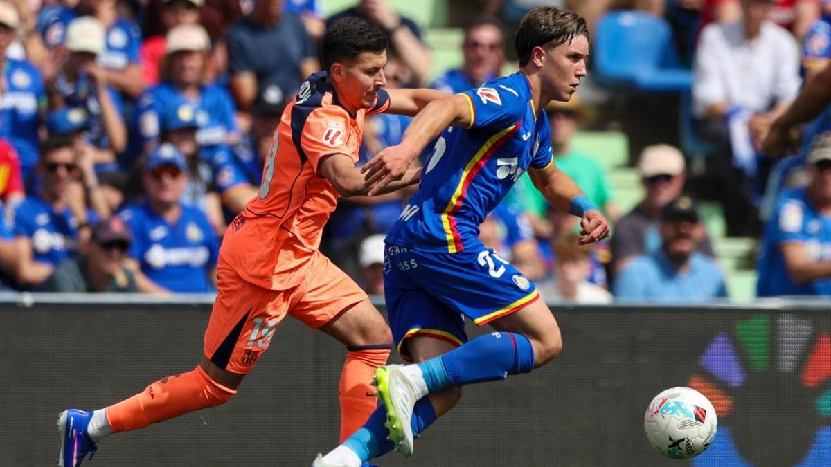 El Barça vence ante el Getafe