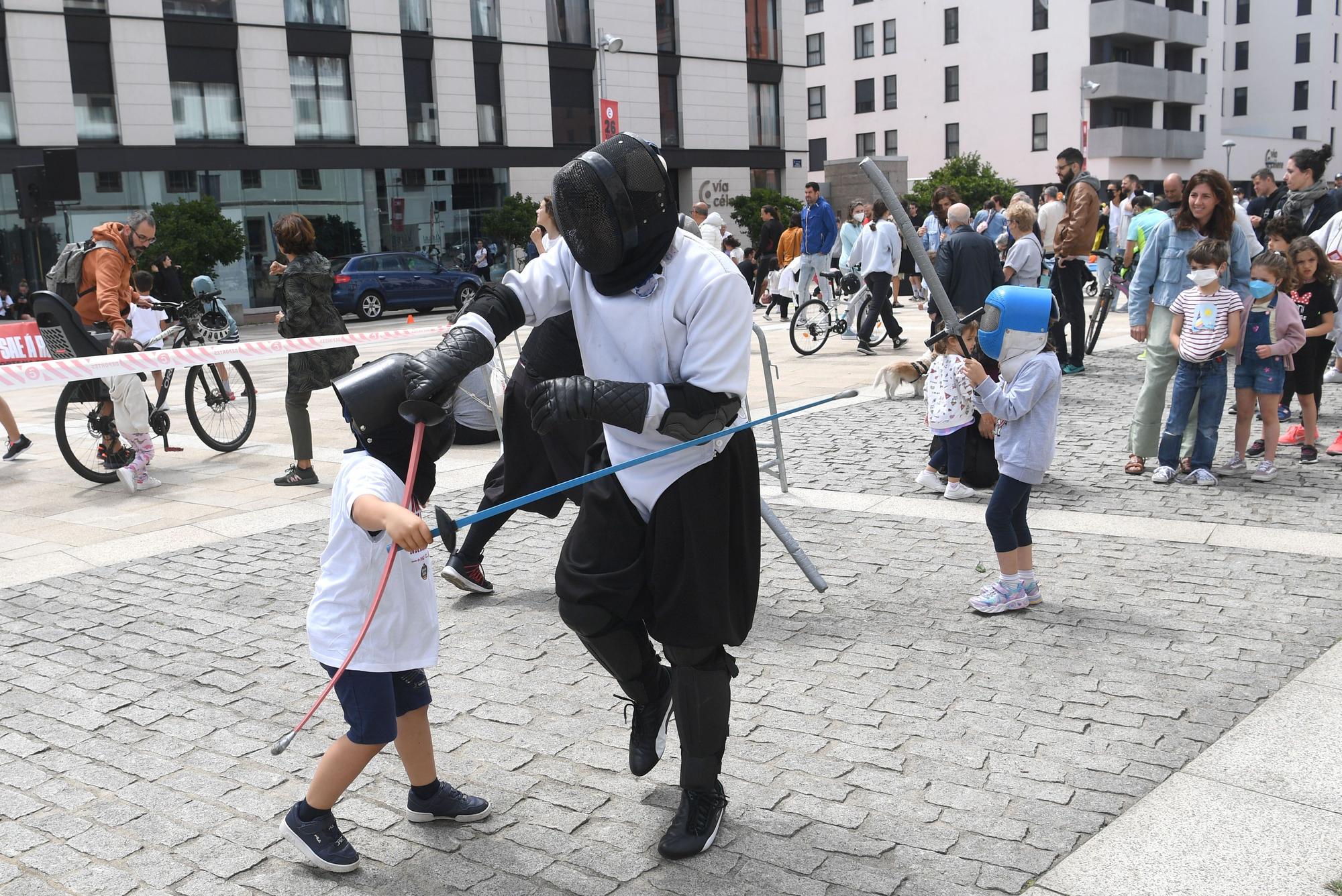 Día del Deporte en la calle de A Coruña