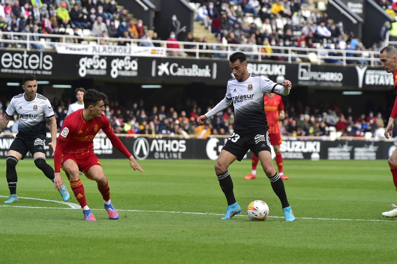 Así ha sido el partido del FC Cartagena contra el Zaragoza