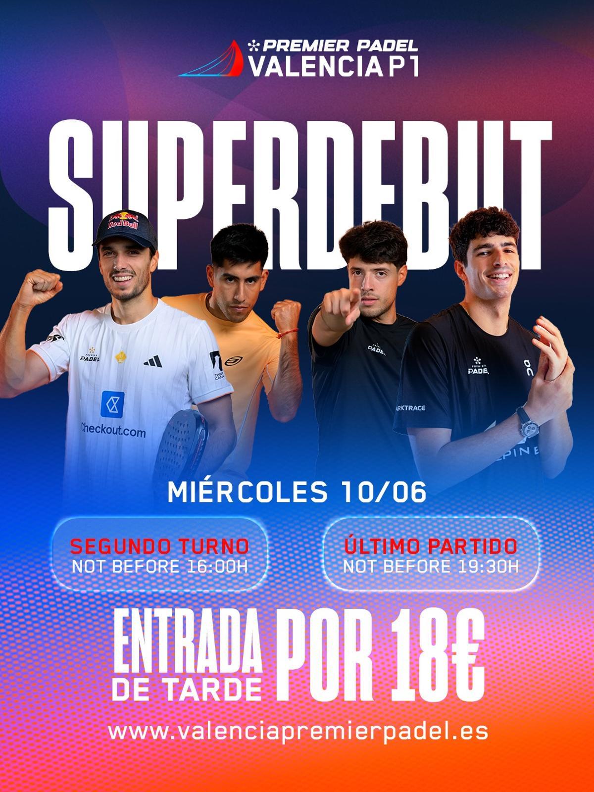 Los favoritos debutan este miércoles por la tarde.