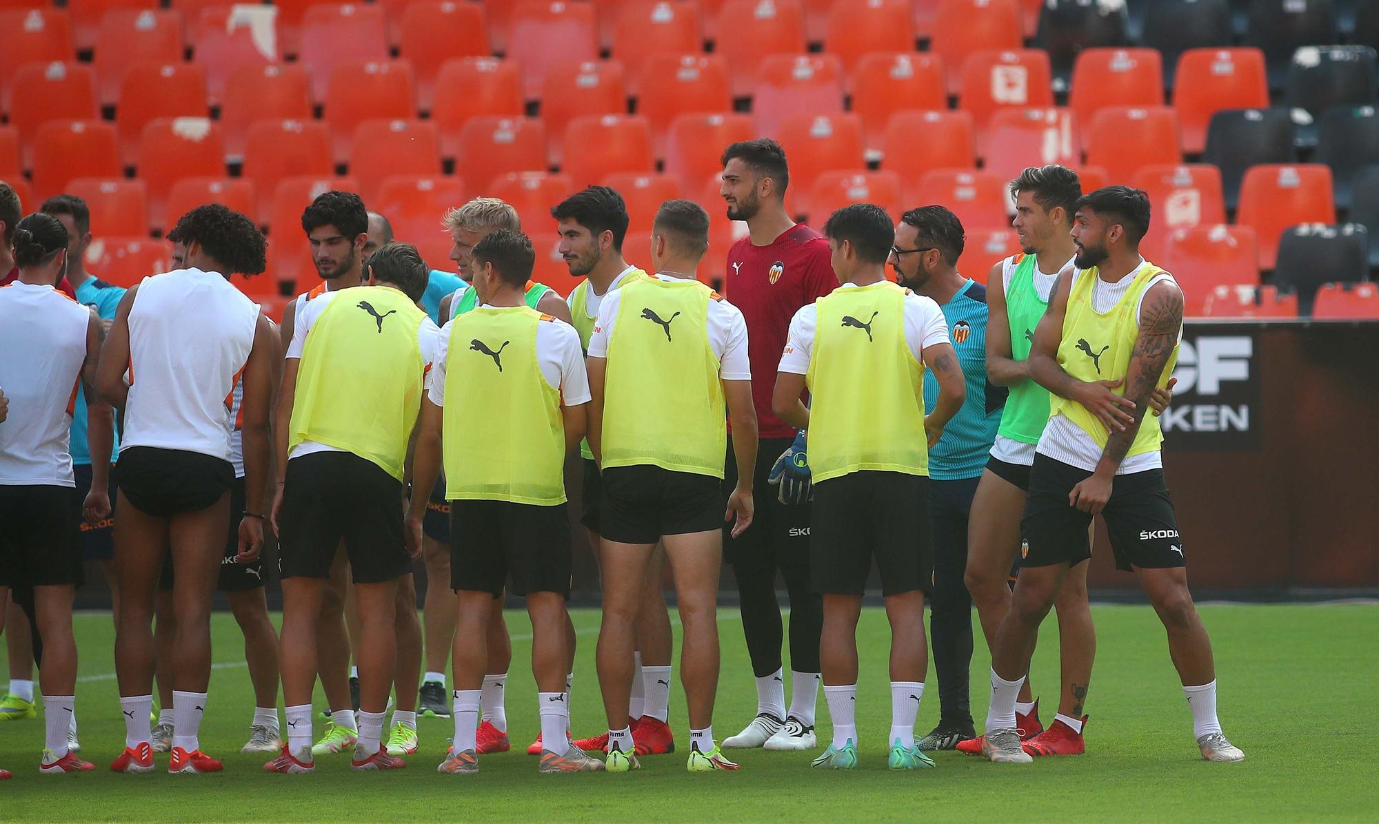 Entrenamiento del Valencia CF