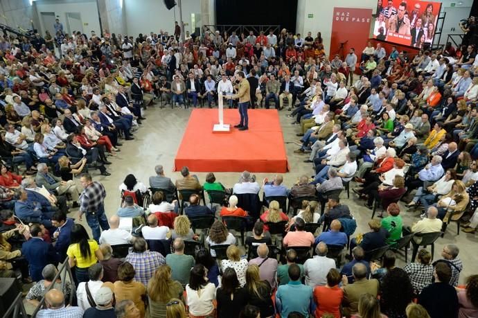 Las Palmas de Gran Canaria. Mitin de Pedro Sánchez  | 14/04/2019 | Fotógrafo: José Carlos Guerra