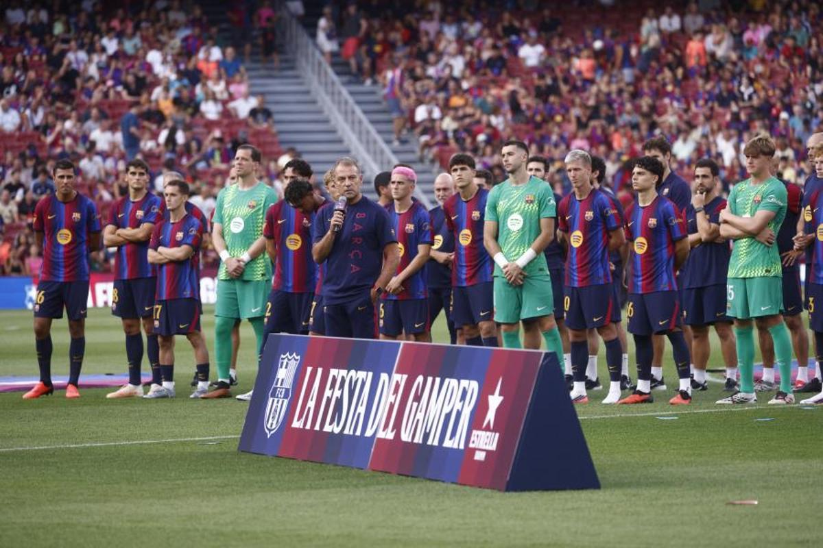 Las mejores imágenes de la "Festa del Gamper" al Spotify Camp Nou